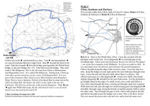 Blue Lias Rings: Walk 5 Ufton, Southam, Harbury