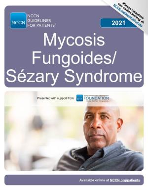 NCCN Guidelines for Patients Mycosis Fungoides/Sézary Syndrome