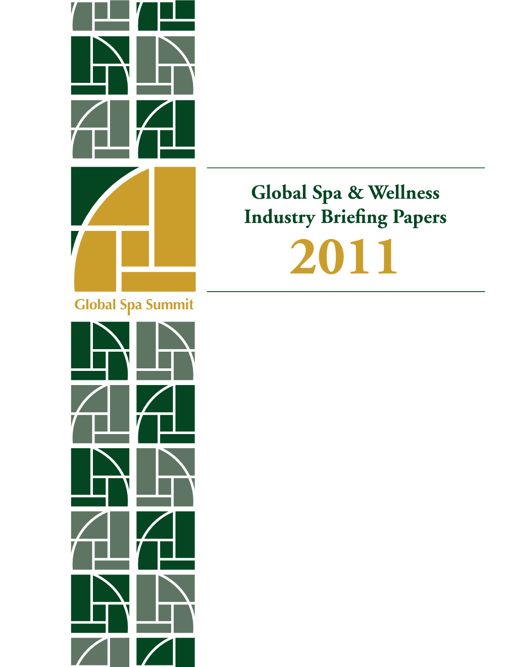 Global Spa & Wellness Industry Briefing Papers