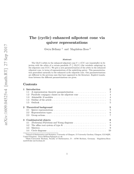 The (Cyclic) Enhanced Nilpotent Cone Via Quiver Representations