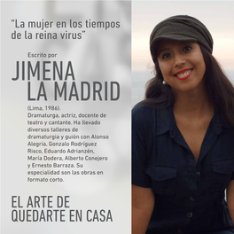 JIMENA LA MADRID (Lima, 1986)