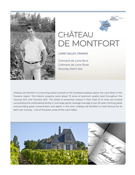 De Montfort Gilles Feray Winemaker Château De Montfort CHÂTEAU DE MONTFORT