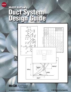 Mcgill Airflow Duct System Design Guide