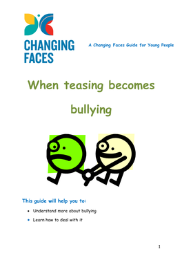 When Teasing Becomes Bullying