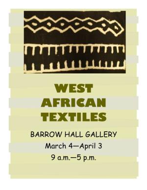 West African Textiles