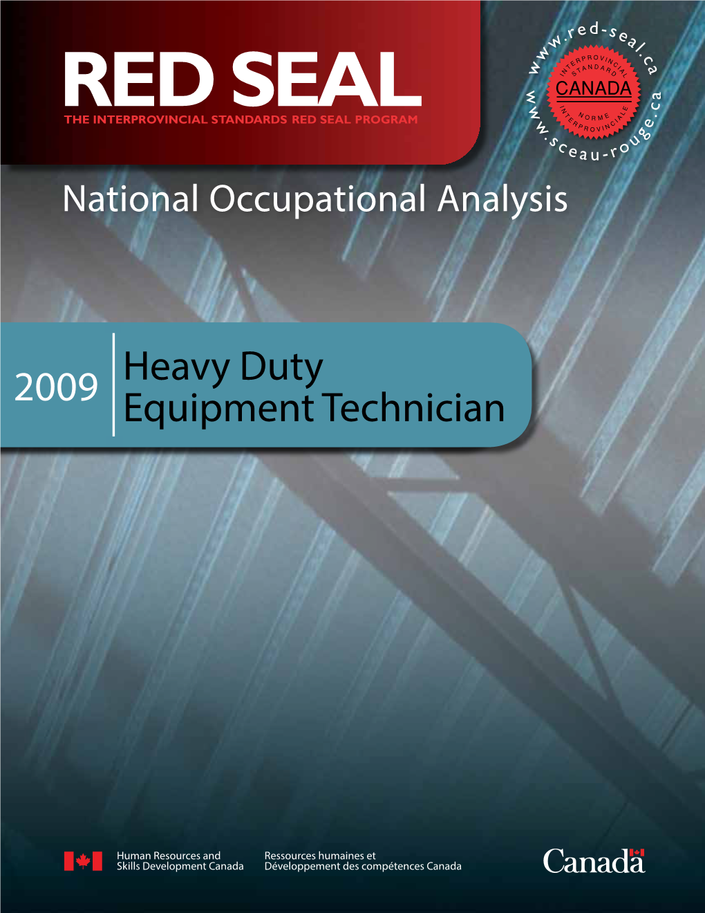 Heavy Duty Equipment Technician 2009