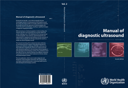 Manual of Diagnostic Ultrasound Iagnostic U Vol
