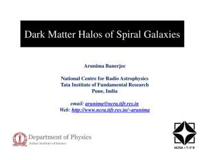 Dark Matter Halos of Spiral Galaxies