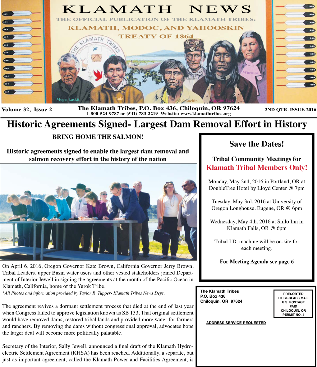 Klamath-News-2Nd-Qtr-2016.Pdf