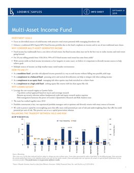 Multi-Asset Income Fund