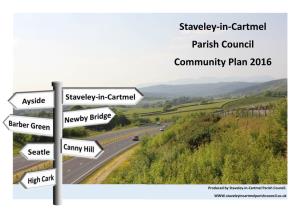 Staveley in Cartmel Community Plan 2016
