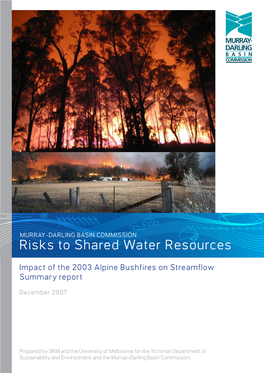 Risks to Shared Water Resources