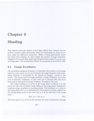 Chapter 9 Shading