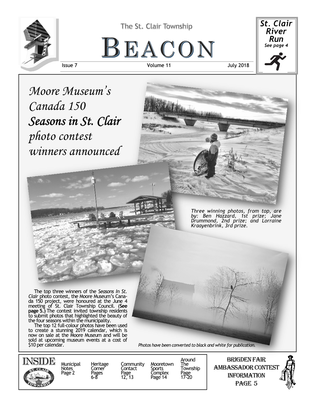 Moore Museum's Canada 150 Seasons in St. Clair Photo Contest