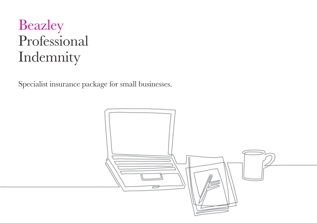 Beazley Professional Indemnity