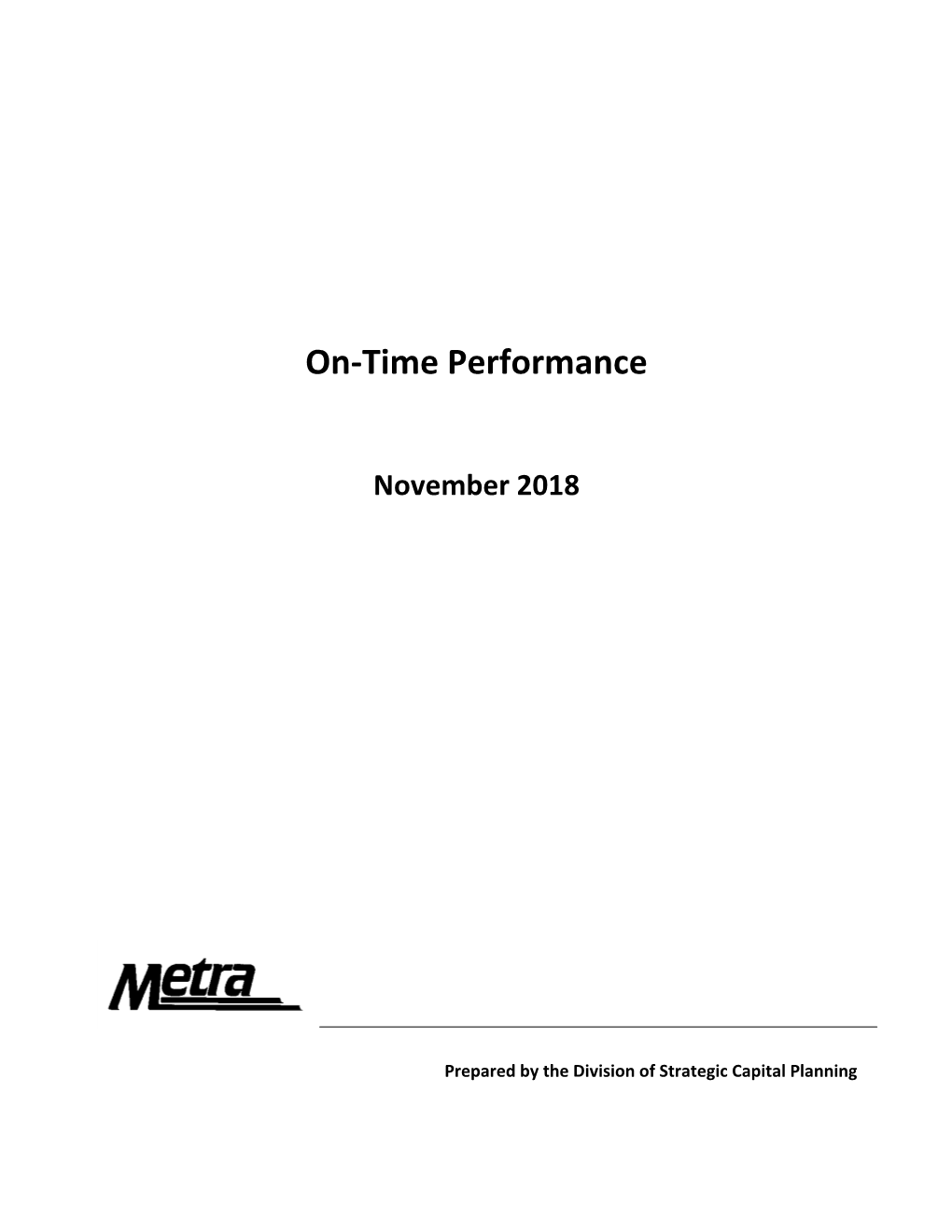 On-Time Performance