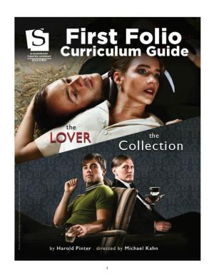 The Lover and the Collection First Folio
