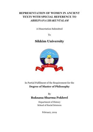 Sikkim University