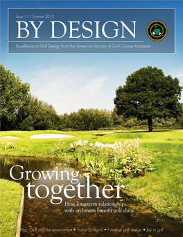 How Long-Term Relationships with Architects Benefit Golf Clubs