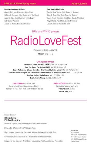 Radiolovefest 2016