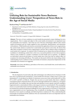 Understanding Users' Perspectives of News Bots in the Age of Social Media