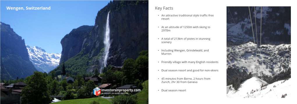 Key Facts Wengen, Switzerland