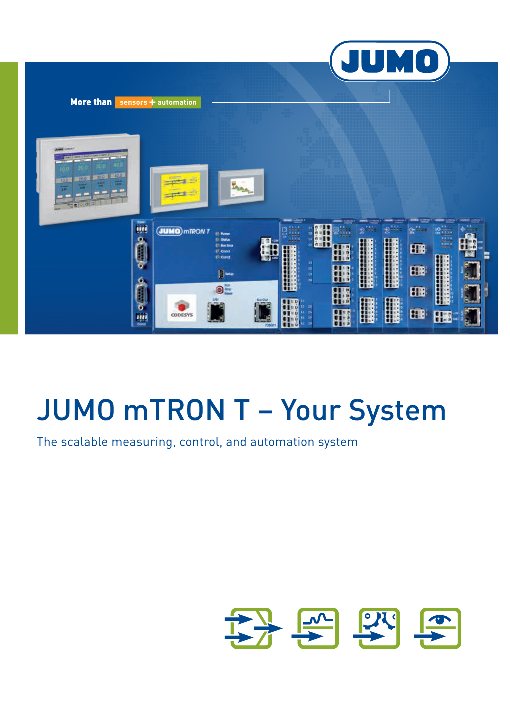 JUMO Mtron T – Your System the Scalable Measuring, Control, and Automation System