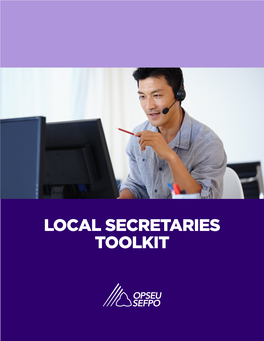 Local Secretaries Toolkit