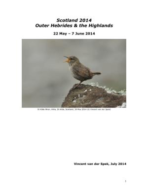 Scotland 2014 Outer Hebrides & the Highlands