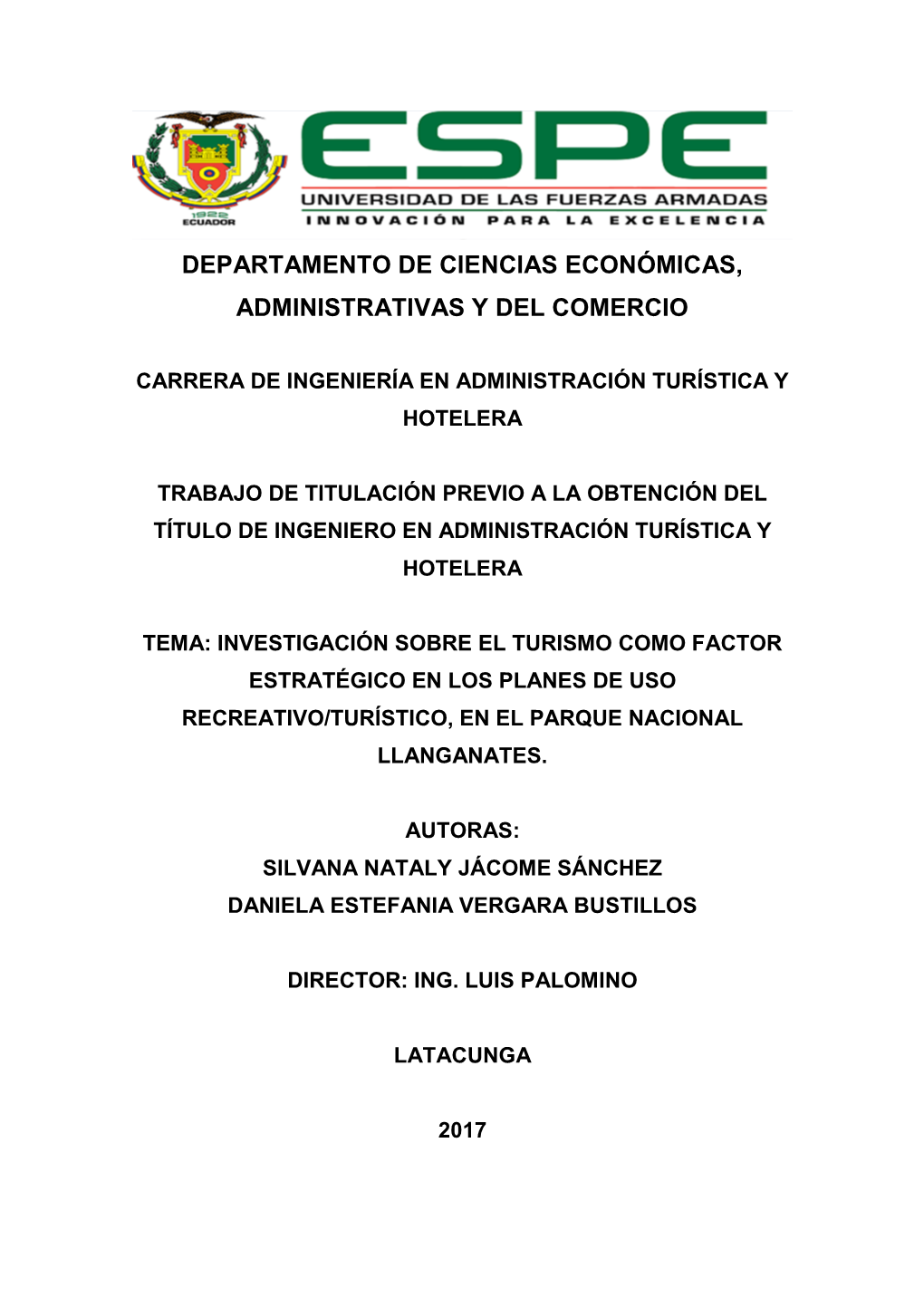 Departamento De Ciencias Económicas, Administrativas Y Del Comercio