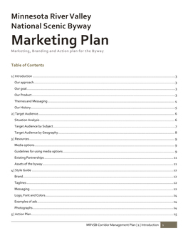 Marketing Plan, 2018