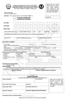 Examination Date/Time: Applicant's Signature
