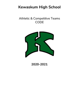 2020-21 Athletic & Competitive Teams Handbook