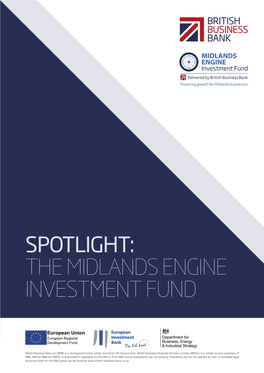 Spotlight: the Midlands Engine Investment Fund