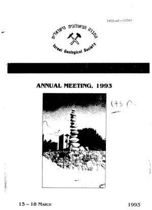 Annual Meeting, 1 9