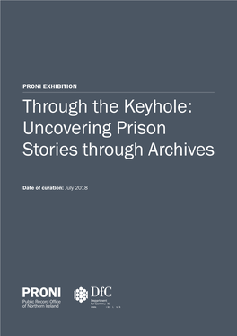 Uncovering Prison Stories Through Archives