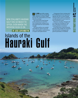 Islands of the Hauraki Gulf
