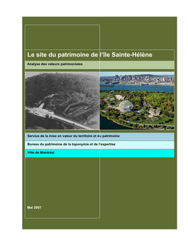 Le Site Du Patrimoine De L'île Sainte-Hélène