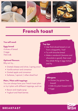 French Toast Recipe