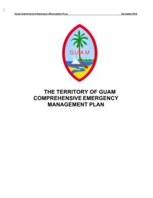 The Territory of Guam Comprehensive Emergency Management Plan