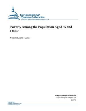 Poverty Among the Population Aged 65 and Older