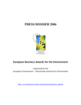 European Business Awards for the Environment