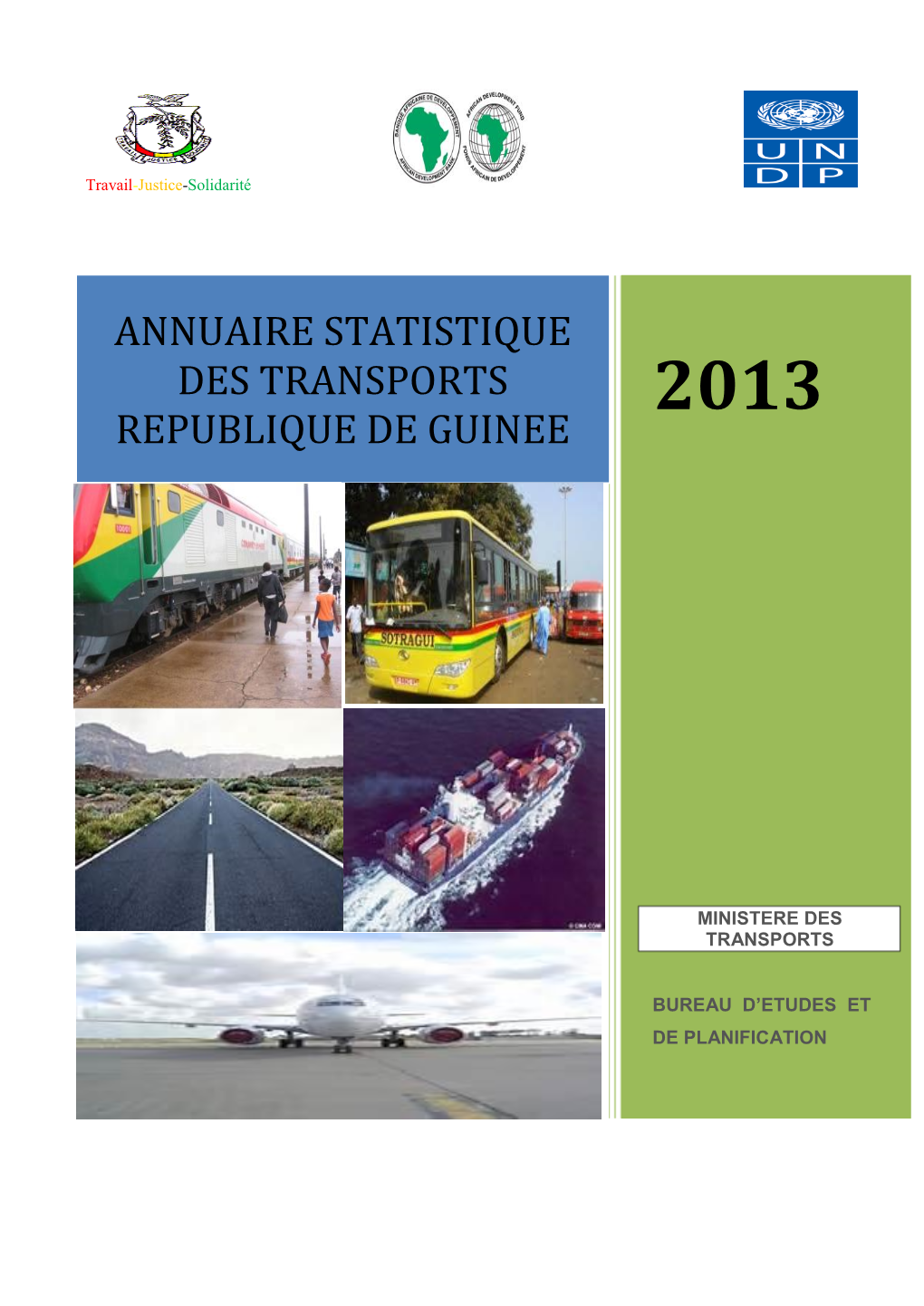Annuaire Statistique Des Transports 2013