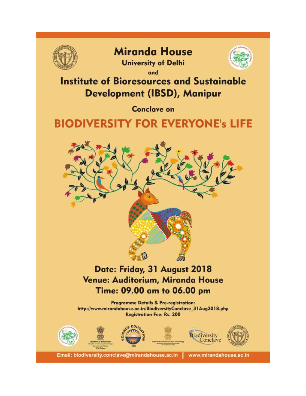 Biodiversity for Every One's Life