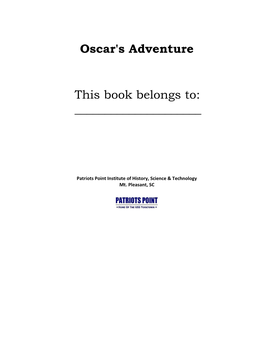 Oscar's Adventure This Book Belongs To