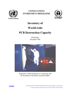 Inventory of World-Wide PCB Destruction Capacity