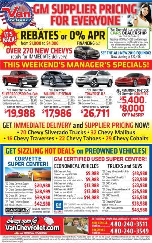 Gm Supplier Pricing for Everyone