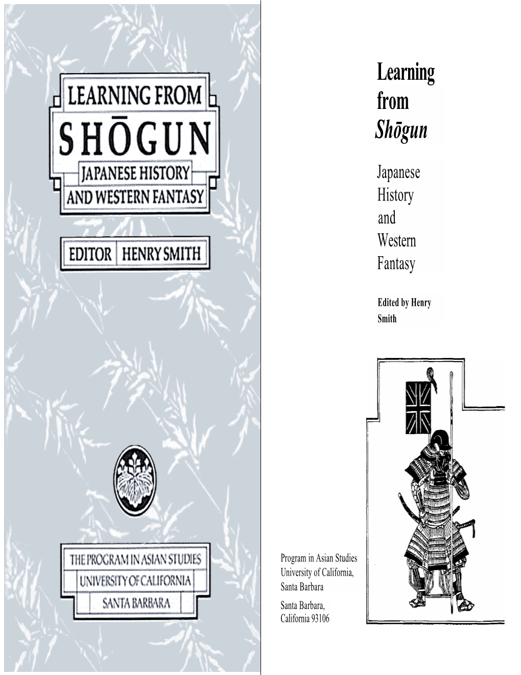 Learning from SHOGUN