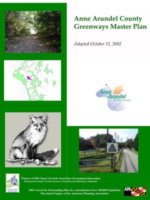 Anne Arundel County Greenways Master Plan