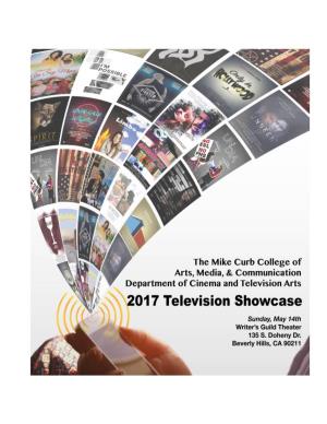Welcome to the CTVA 2017 Senior Television Showcase